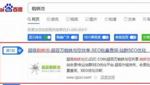 百度蜘蛛池自动收录seo_百度推广蜘蛛屯