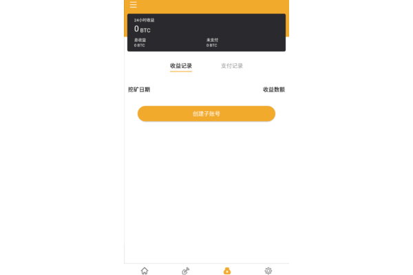 蜘蛛矿池支付记录